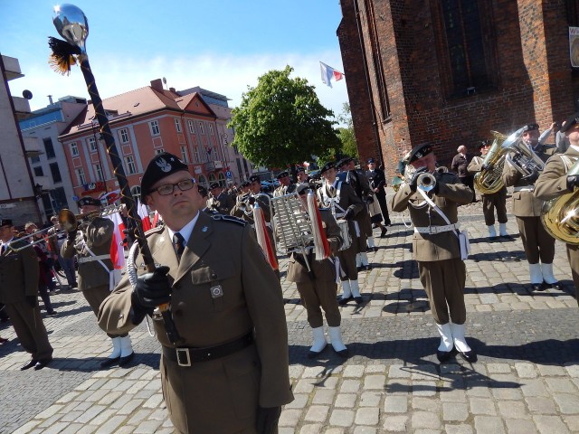 Uroczystości odbyły się na Starym Rynku w Gorzowie.