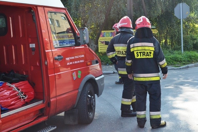 Wyciek gazu Bielsko-Biała, ewakuacja Bielsko-Biała