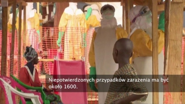 W Afryce rośnie liczba chorych na gorączkę Ebola.