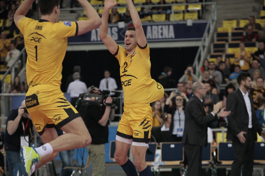 Liga Mistrzów. PGE Skra Bełchatów - Dynamo Moskwa 3:1....