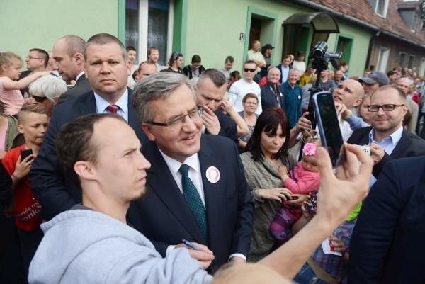 Bronisław Komorowski w Lubuskiem (zdjęcia, wideo)