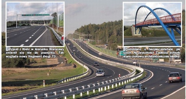 "Dwupasmówką" w kierunku Barczy podróżuje się tak wygodnie, jak autostradą.