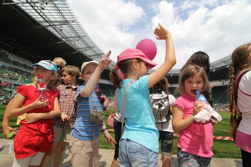 Wrocław: Dzień Przedszkolaka na Stadionie Miejskim (ZDJĘCIA, FILM)