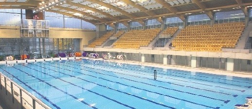 Basen olimpijski w Szczecinie - Floating Arena czeka na otwarcie.