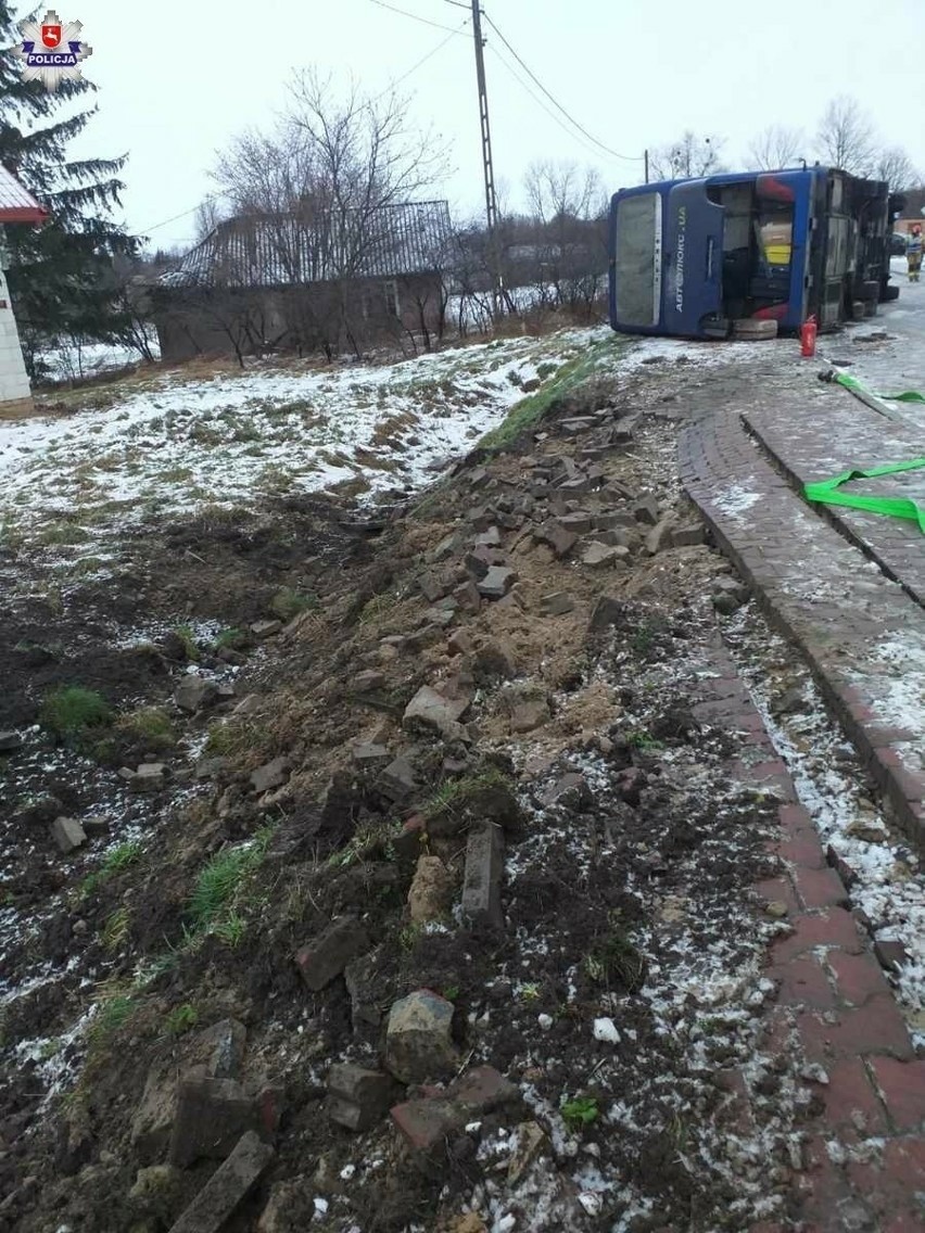 Wypadek ukraińskiego autokaru