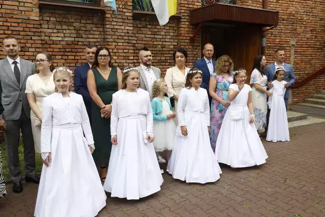 Pierwsza komunia święta w parafii św. Maksymiliana Kolbe w Dąbrowie Górniczej