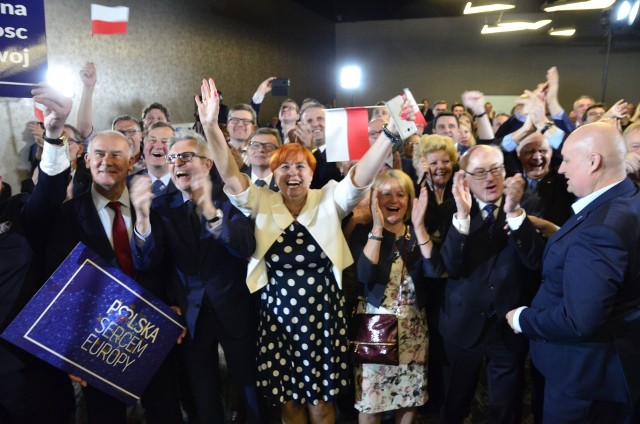Wybory do Parlamentu Europejskiego: PiS świętuje wygraną. Wielka radość po zwycięstwie 