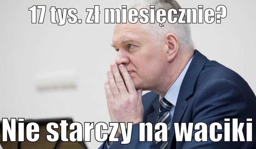 "Biedny jak Gowin". Memy z ministrem podbijają internet