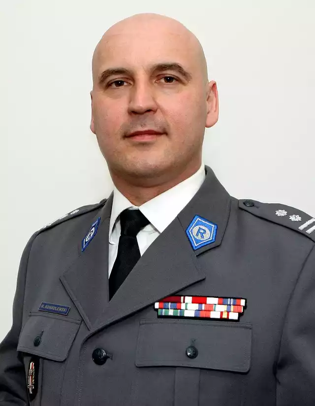 Marek Konkolewski z Komendy Głównej Policji