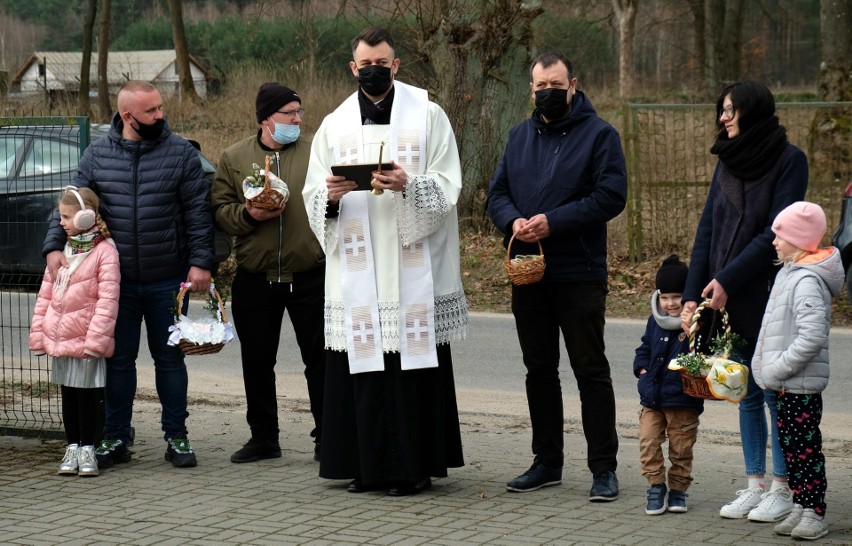 Święcenie pokarmów w Człuchowie.