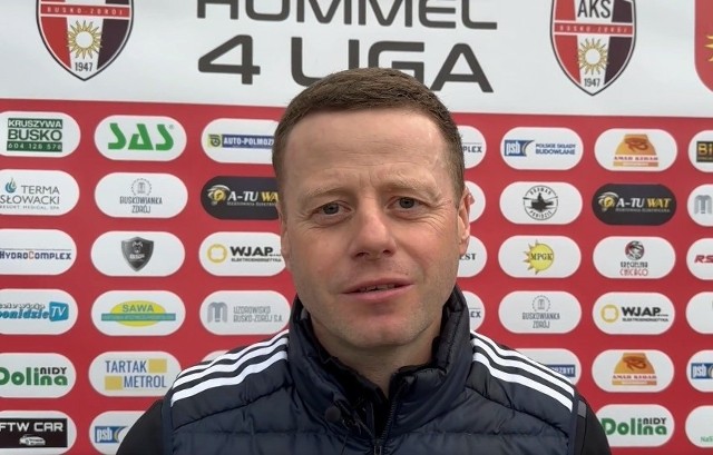 Mariusz Lniany, trener Wiernej Małogoszcz, opowiedział o rundzie jesiennej swojej drużyny.