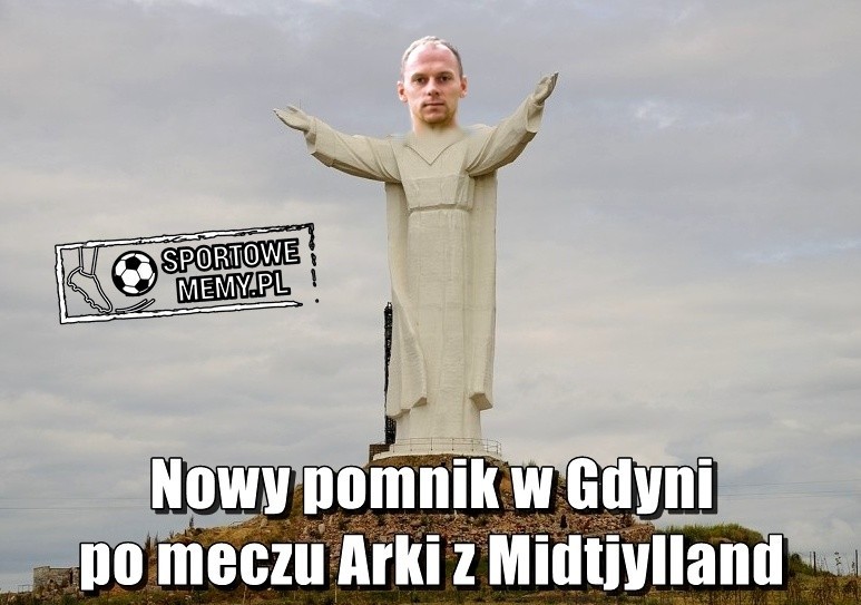 Memy po meczach Arki i Lecha w Lidze Europy