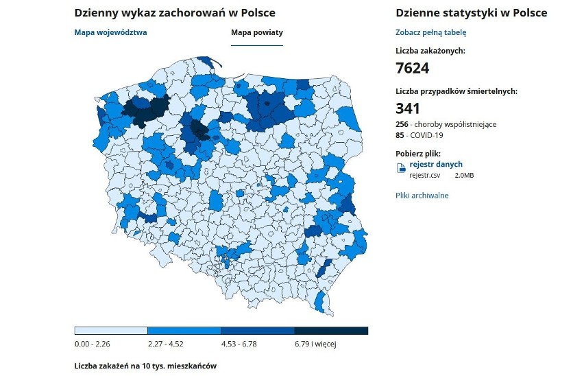 Koronawirus w woj. zachodniopomorskim - 05.01.2021