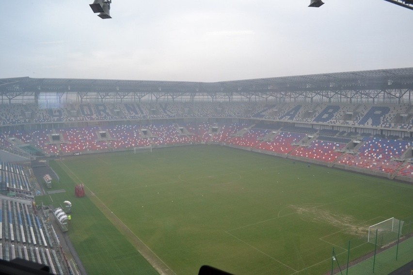 Zwiedziliśmy nowy stadion Górnika Zabrze przed otwarciem [ZDJĘCIA]