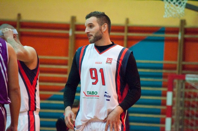 Maciej Lepczyński zdobył najwięcej punktów dla MKS-u w starciu z zespołem z Oleśnicy