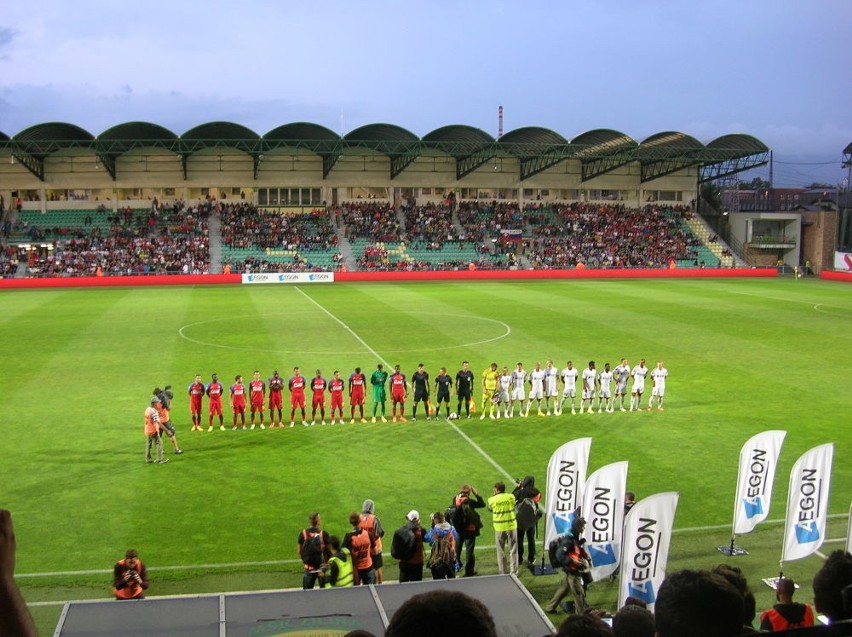 Mecz II rundy kwalifikacji Ligi Mistrzów pomiędzy AS Trenčín...