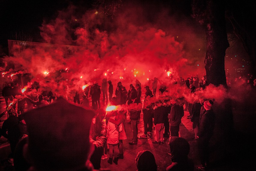 Kibice uczcili 20 rocznicę śmierci Przemka Czai (wideo, zdjęcia)