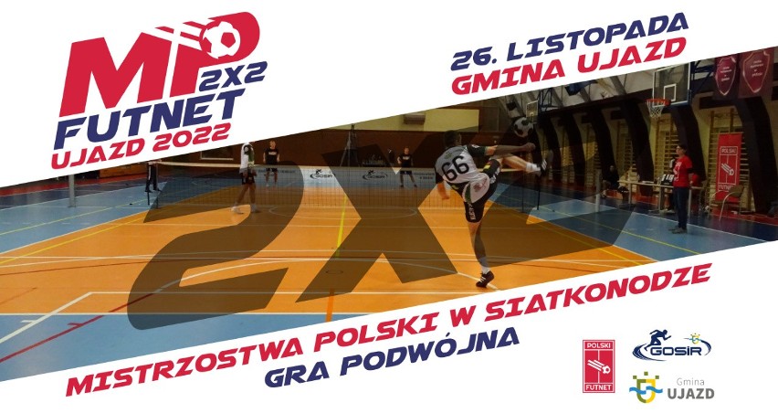 Łodzianie zagrają w mistrzostwa Polski w siatkonodze w grze podwójnej 