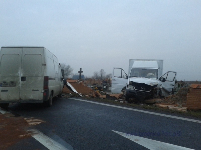 5 osób ucierpiało w wypadku pod Toruniem