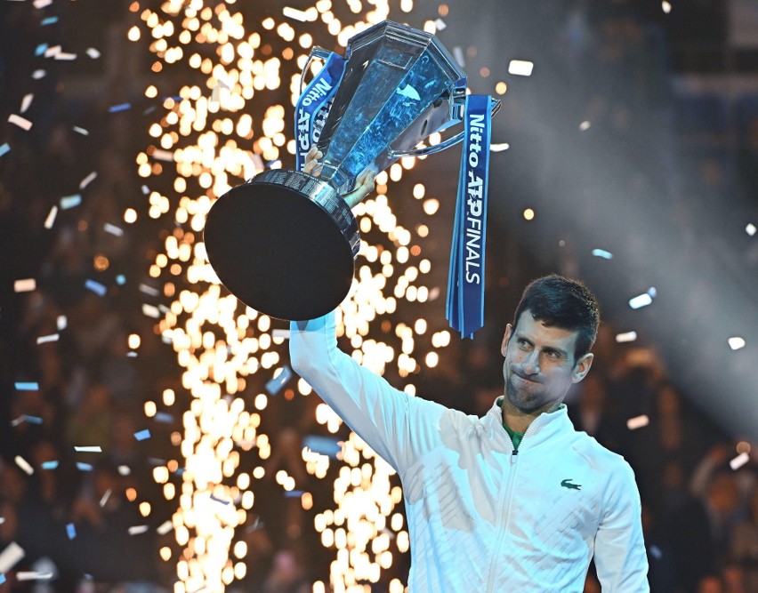 Novak Djoković triumfował w ATP Finals po raz szósty w...