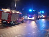 Pożar restauracji w Ochodzach w gminie Komprachcice. Na miejscu dysponowano straż pożarną. Nikomu nic się nie stało