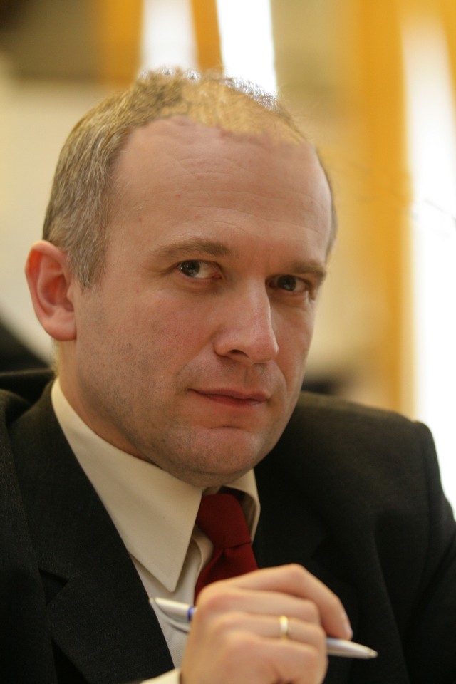 Mateusz Walasek, szef klubu radnych PO