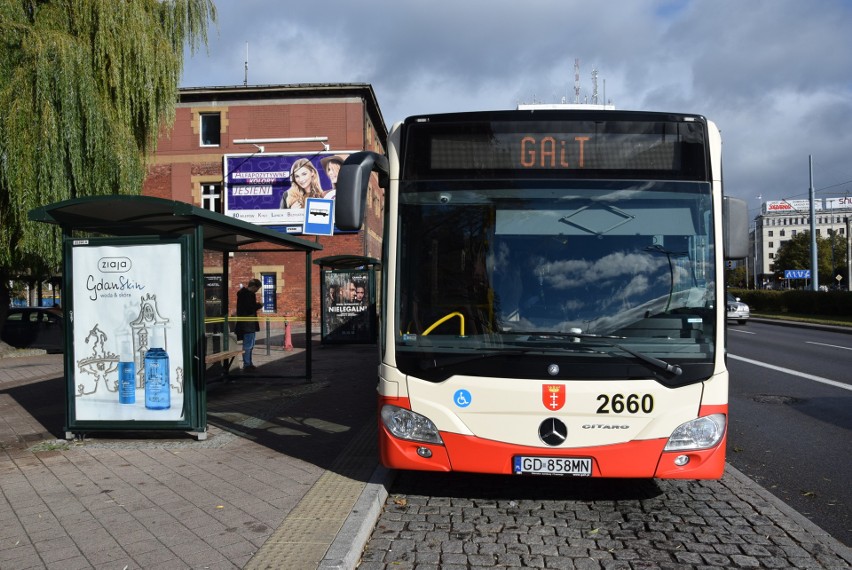 Biletomaty w autobusach w Gdańsku
