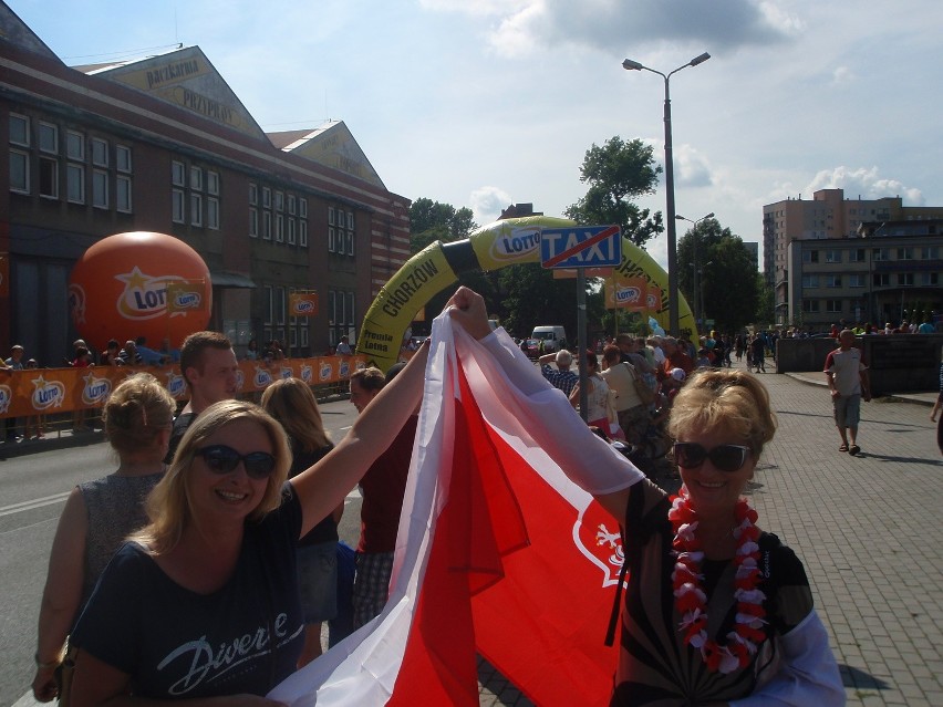 Chorzów: Kolarze Tour de Pologne przejechali przez miasto w niecałe pół godziny
