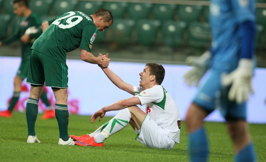 ŚLĄSK - LECHIA 1:0 po bramce FLAVIO PAIXAO