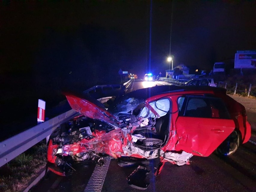 Areszt dla 23-letniego kierowcy audi po wypadku w Jabłonicy Polskiej. Posiadał przy sobie narkotyki