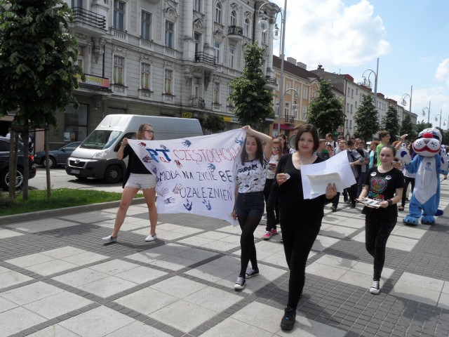 Marsz przeciw narkotykom odbył się w Częstochowie