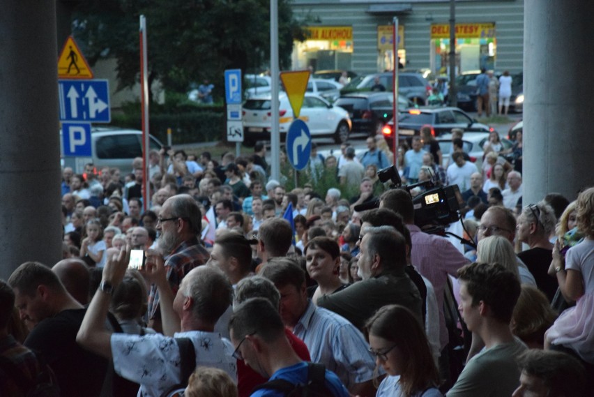 Czwartkowy protest przed Sądem Okręgowym w Katowicach