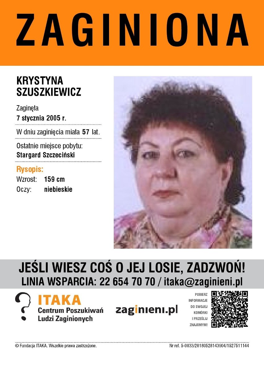 Czy widziałeś tę osobę lub masz jakieś informacje na jej...