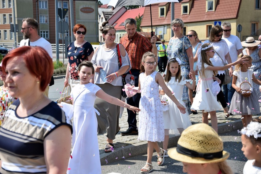 Procesja Bożego Ciała wiernych Parafii Najświętszej Marii...