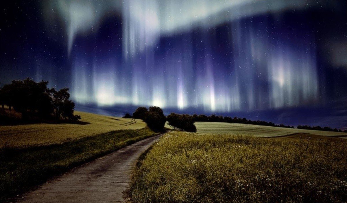 Aurora boreală deasupra Poloniei.  Verificați când puteți urmări aurora boreală.  Va fi vizibil și în provincie.  Silezia?