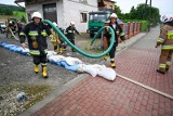 Po ulewie lokalne podtopienia w Nienadowej i Dubiecku w powiecie przemyskim. Sporo wyjazdów strażaków z OSP [ZDJĘCIA]