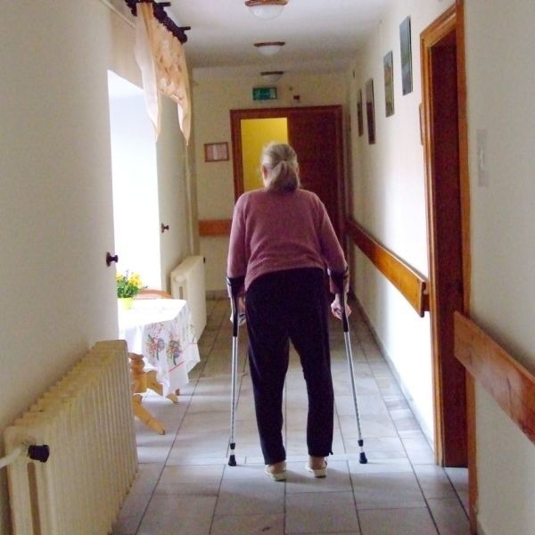 W DPS-ach mieszkają głównie starsze i schorowane osoby, które potrzebują spokoju.
