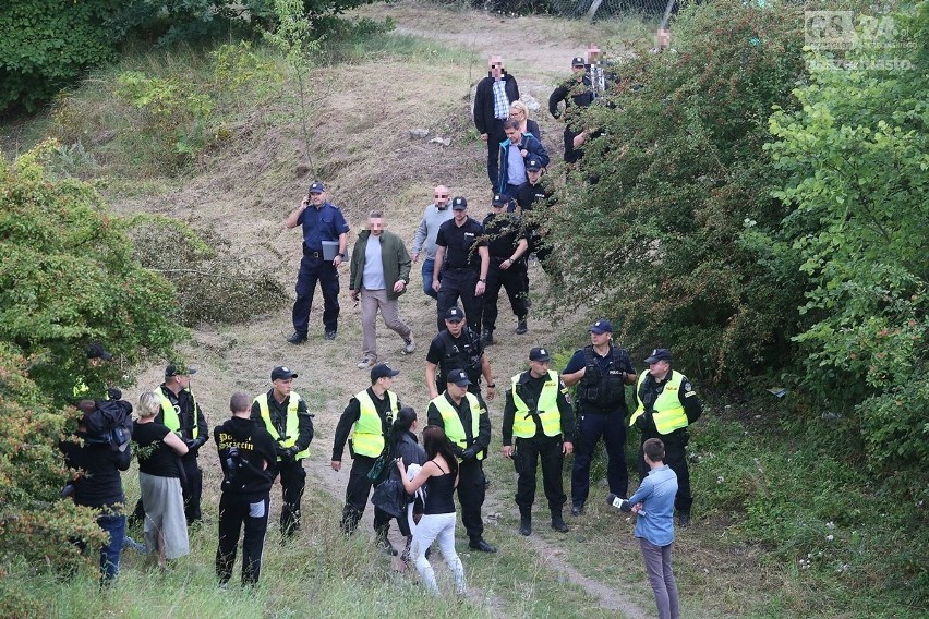 Dzisiaj odbyła się wizja lokalna na miejscu zastrzelenia...