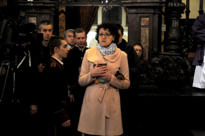 Kobieta zakłóciła uroczystości w katedrze na Wawelu