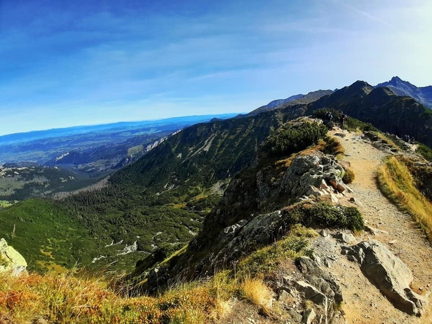 Tatry. Co za wyczyn! 82-latka wędruje po Tatrach. Weszła na przełęcz pod Kopą Kondracką [25.09.2020]