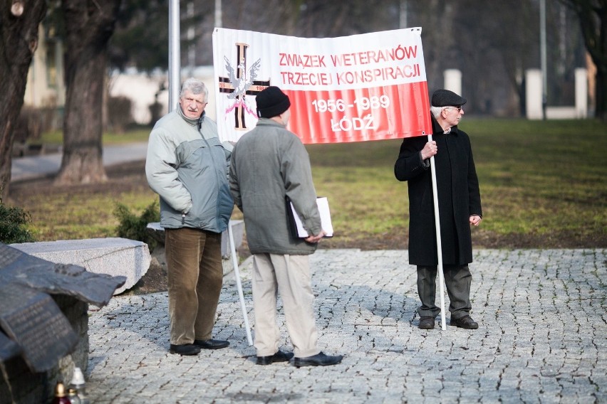Obchody Narodowego Dnia Pamięci Żołnierzy Wyklętych w Łodzi [ZDJĘCIA]
