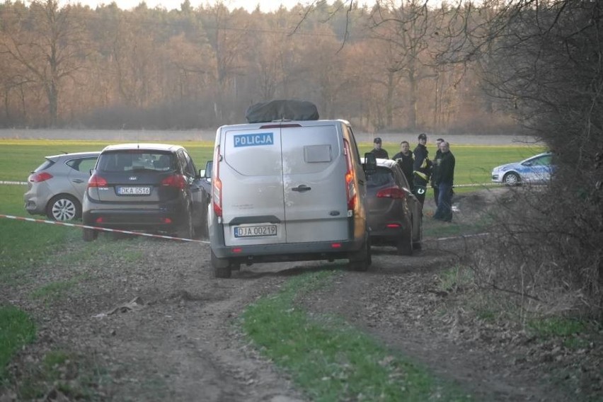 Wypadek w Krzeczynie Wielkim pod Lubinem