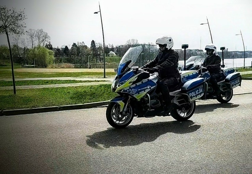 Ełcka drogówka. Policyjne patrole na motocyklach