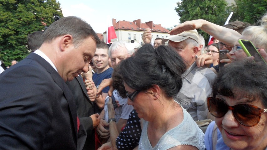 Prezydent Andrzej Duda w Tychach