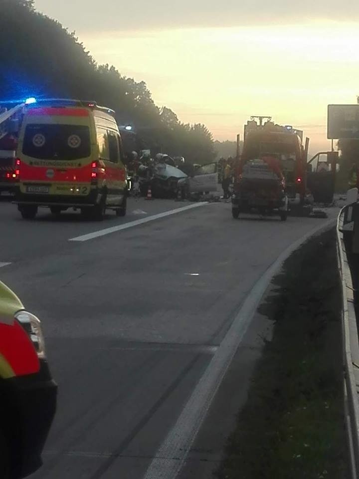 Wypadek w Niemczech na A4. Nie żyją Polacy