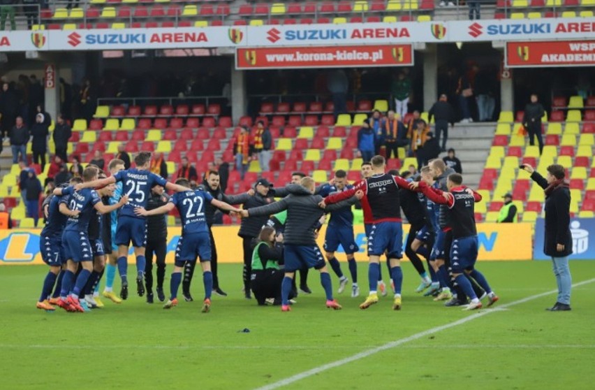 Korona-Widzew 0:1. Po zwycięstwie w Kielcach łodzianie awansowali na trzecią pozycję w tabeli