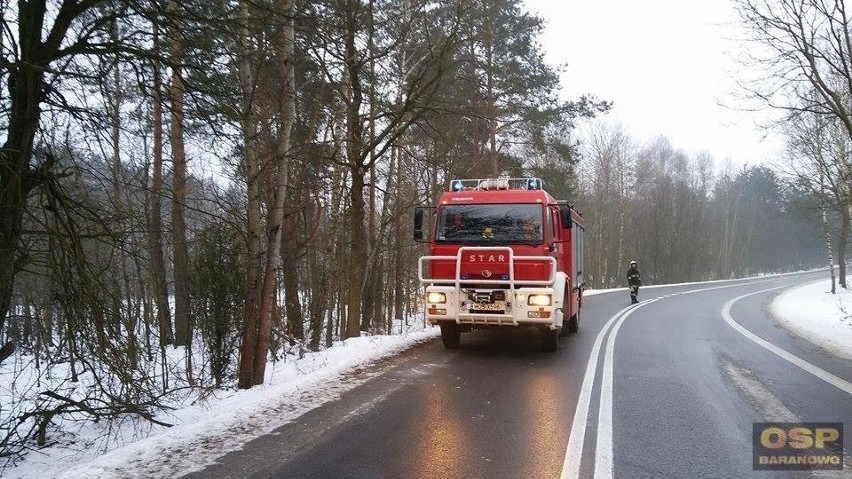 Wypadek w Kalisku: jedna osoba w szpitalu [ZDJĘCIA]