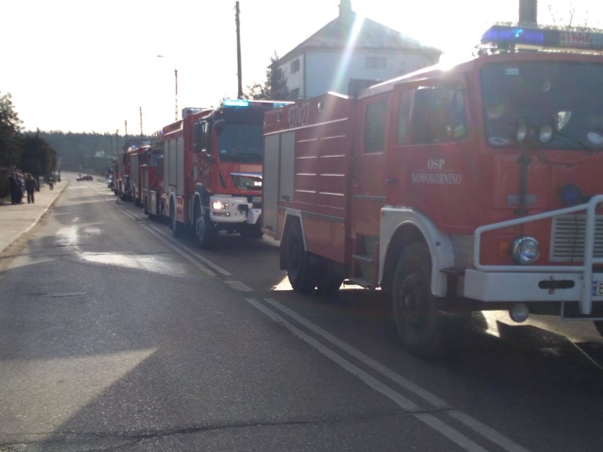 Hajnówka. Pożar domu na ul. Piłsudskiego. Mężczyzna nie żyje. 