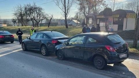 Na miejscu wypadku w Skarżysku.