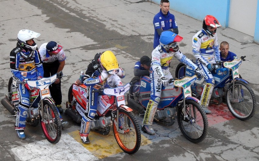 Tomasz Gollob i Rafał Okoniewski (MrGarden GKM) w...